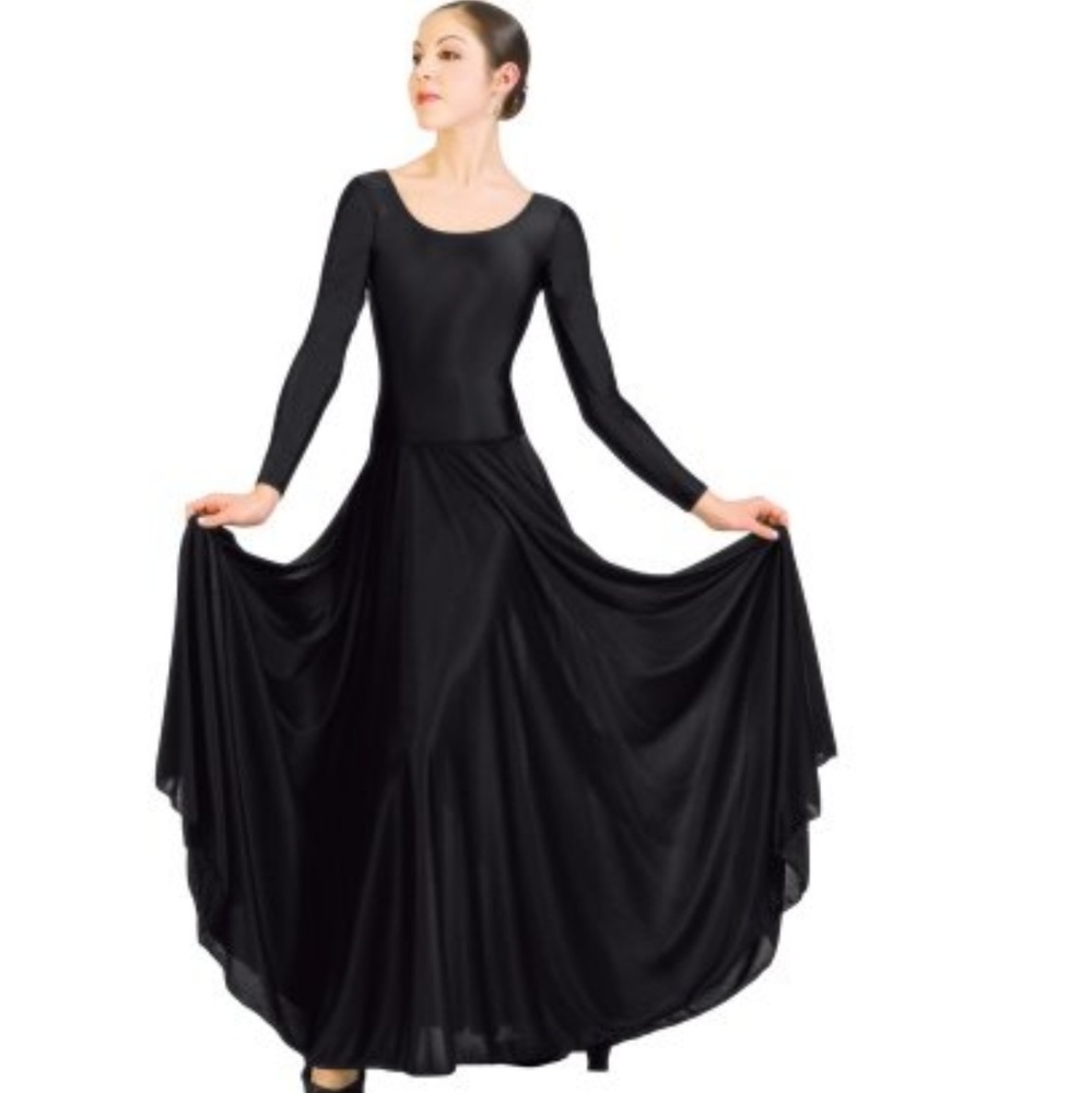 Natalie Dancewear Liturgical Long Sleeve Dress